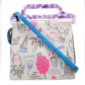 LIKE NEW MIN & MON VALI TOP HANDLE CROSSBODY BAG - SUGAR RUSH